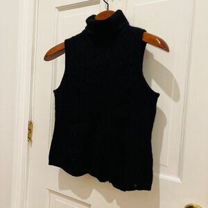 Vintagef Rafaella Angora Rabbit Hair Lambswool Women Sweater Vest Hand Knitted